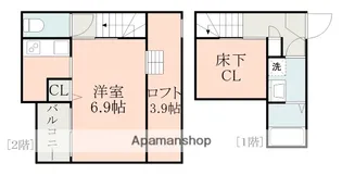 ADC本荘ラニカイ【1階】の間取り