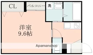 マーレラポルテ【1階】の間取り