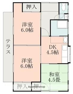 熊本県熊本市中央区出水5丁目【一戸建】の間取り
