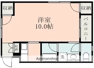 パルテ渡鹿【2階】の間取り