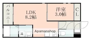 R-smart祥楽【2階】の間取り
