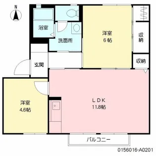 熊本県熊本市中央区出水7丁目【アパート】の間取り