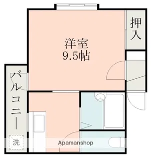 セントポーリア88【1階】の間取り