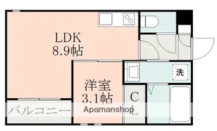 REGALEST CANNAN GOODLAND【1階】の間取り