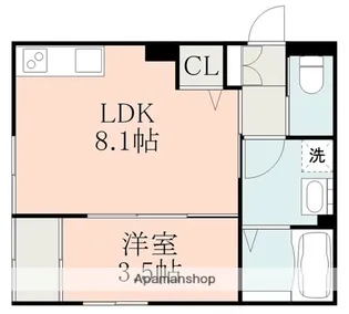 HKレジデンス嘉島SOUTH【2階】の間取り