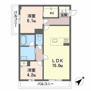 SHAMAISON PASTEQUE【2階】の間取り