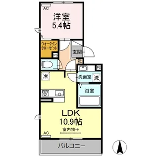 モン・エトワール【2階】の間取り