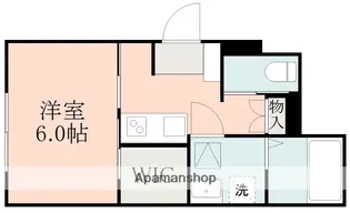 アズール琴平【1階】の間取り