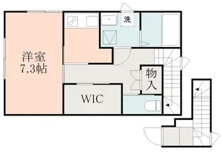アズール琴平【2階】の間取り
