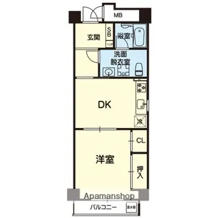 フレール上林【2階】の間取り