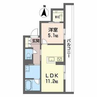 ムライチ・新大江ステージ【3階】の間取り
