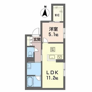 ムライチ・新大江ステージ【1階】の間取り