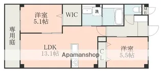 ハイムセラ琴平【1階】の間取り