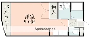 インサイド・ヴィレッジ・チカミ【2階】の間取り