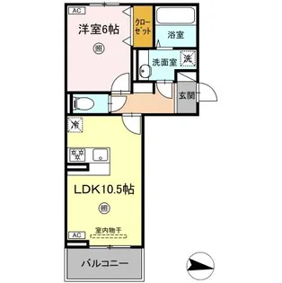 コートドール7【2階】の間取り