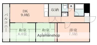 鳥井原ハイツ【4階】の間取り