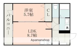 INDIGO BASE【2階】の間取り