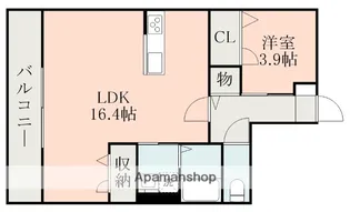 プルメリア【1階】の間取り
