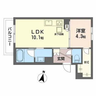 アンファング【1階】の間取り
