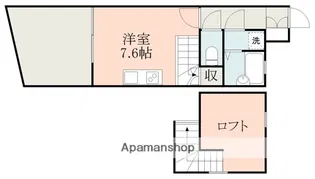GROOM黒髪【1階】の間取り