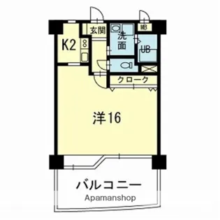 サウスビュー【2階】の間取り