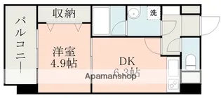 サムティ熊本駅南【4階】の間取り