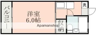 シティハイム大江【2階】の間取り