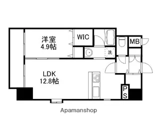 L VITA水前寺【7階】の間取り