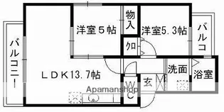 MAISON KIYOTA【2階】の間取り