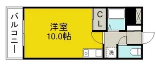 1Rの間取り画像