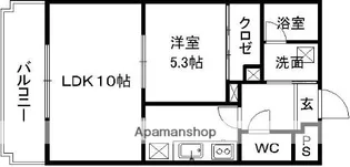 エルフィナ八王寺 B棟【7階】の間取り