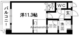 サザンウイング【2階】の間取り