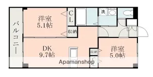 ヨーロピアンシャレー松橋 壱番館【2階】の間取り