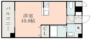 S−FORT熊本県立大学前【6階】の間取り