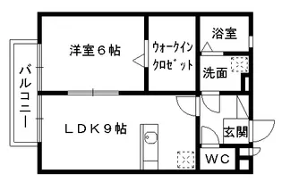 ルミエール昭和【2階】の間取り