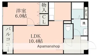 コートベネッセ熊本駅南【8階】の間取り