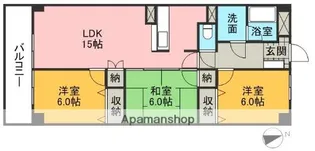 ラ・フェリシータ【1階】の間取り