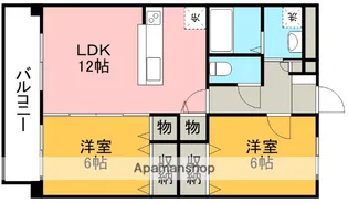 アルエット菊陽【2階】の間取り