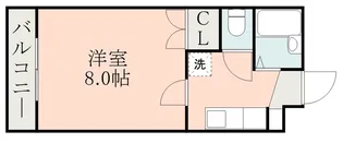 ロフティ花園【4階】の間取り