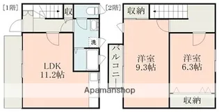 アレグリアハイム【1階】の間取り