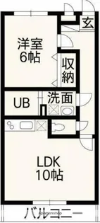 レオマンション【2階】の間取り