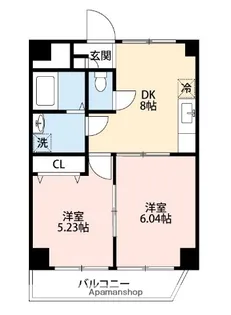 SERES長嶺【3階】の間取り