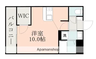 パレス長嶺【2階】の間取り