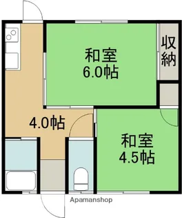 メゾン・ヒカリ【1階】の間取り