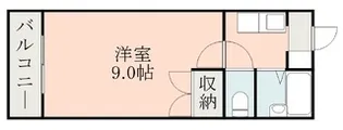 熊本県熊本市中央区本山4丁目【マンション】の間取り