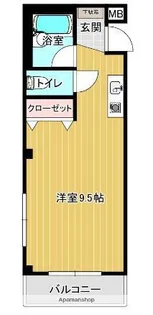 ユニテック島崎【2階】の間取り