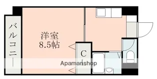 グラスリード【3階】の間取り