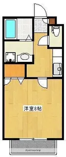 クロノス21御領A【1階】の間取り