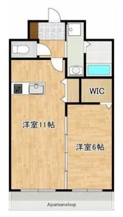 グレイスフル光の森【1階】の間取り