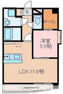 アストレア久和【1階】の間取り